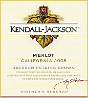 Kendall Jackson 2005 Merlot Vintners Reserve
